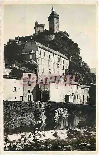 Cartes postales moderne Foix (Ariege) Bords de l'Ariege et le Chateau des Comtes de Foix