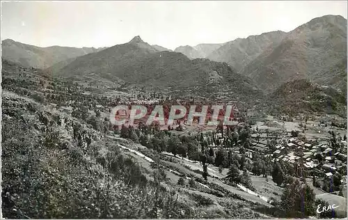 Cartes postales moderne Ax les Thermes (ses Environs) Le Village d'Ignaux et la Dent d'Orlu (2220 m)