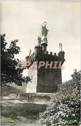 Moderne Karte Ax les Thermes La Perle des Pyrenees Alt 718 m Notre Dame d'Ax