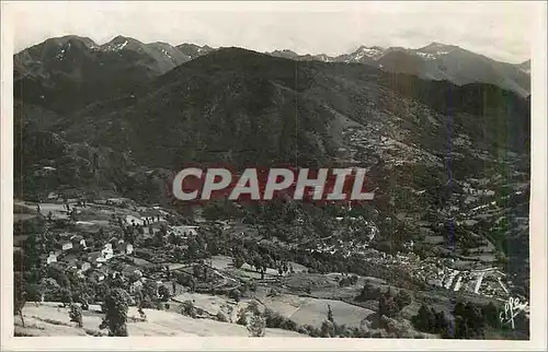 Cartes postales moderne Ax les Thermes Pyrenees Ocean Vue Panoramique au Fond Les Pyrenees Ariegoise