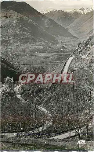 Moderne Karte Les Cabennes (Ariege) Vallee d'Aston dans le Fond Le Pic de la Hunarde