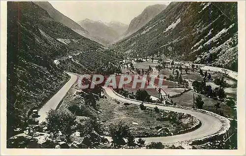 Moderne Karte Route du Col de Puymorens Le Grand Lacet