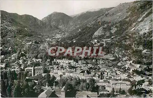 Moderne Karte Ax les Thermes (Ariege) Vue Generale