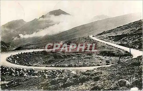 Moderne Karte L'Ariege Les Lacets du Col de Puymorens (1920 m)