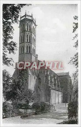 Moderne Karte Pamiers Clocher de la Cathedrale St Antonin (XIVe S)