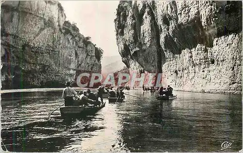 Moderne Karte Les Gorges du Tarn Les Detroits