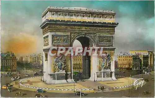 Moderne Karte Paris et ses Merveilles Arc de Triomphe de L'Etoile (1806 1836)