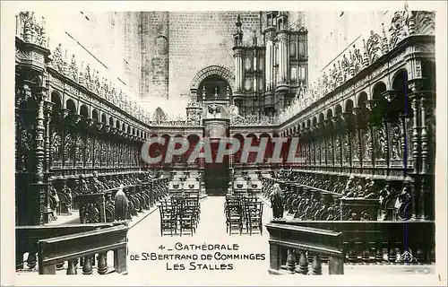 Cartes postales moderne Cathedrale de St Bertrand de Comminges Les Stalles
