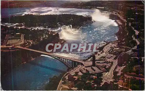 Cartes postales moderne Niagara Falls Canada An Aerial Panoramic View