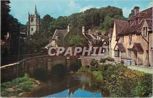 Moderne Karte The Bridge Castle Combe WHS