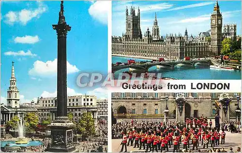 Cartes postales moderne Greetings from London