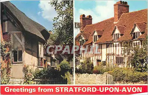 Cartes postales moderne Greetings from Stratford Upon Avon