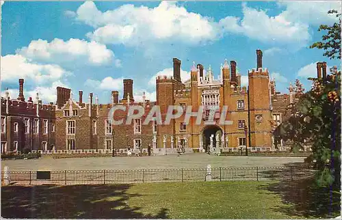 Moderne Karte West Front Hampton Court Palace