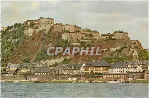 Cartes postales moderne Festung Ehrenbreitstein am Rhein