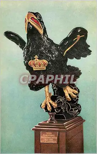 Cartes postales moderne Figure Head of HMS Black Eagle