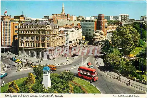 Cartes postales moderne The Square and Town Centre Bournemouth Dorset