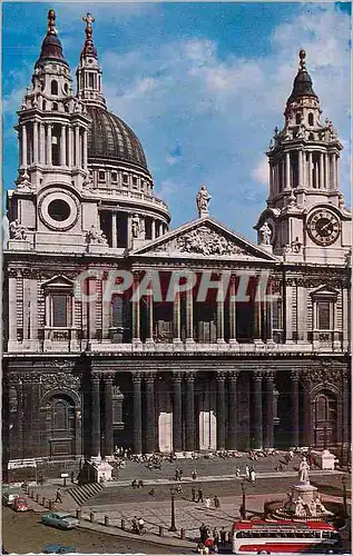 Moderne Karte St Pauls Cathedral London