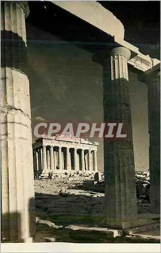 Moderne Karte Athenes Le Parthenon