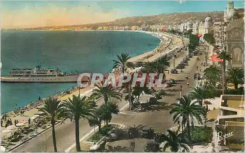 Cartes postales moderne Nice Promenade des Anglais Vue prise de l Hotel Ruhl