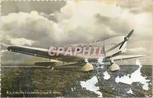 Moderne Karte L Aiglon Caudron Moteur Renault Bengali too CV Avion Aviation