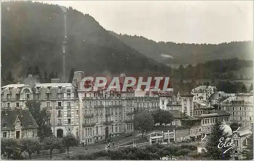 Cartes postales moderne La Bourboule P de D L Hotel Metropole et le Funiculaire de Charlannes