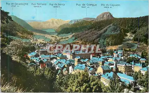 Cartes postales moderne Le Mont Dore Puy de Dome Station thermale et touristique Vue generale