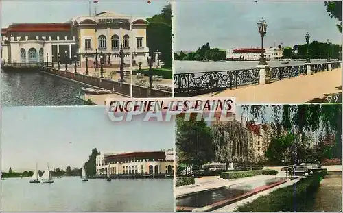 Moderne Karte Souvenir d Enghien les Bains Seine et Oise