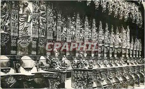 Cartes postales moderne Auch Gers La Cathedrale Stalles et Boiseries Sculptees