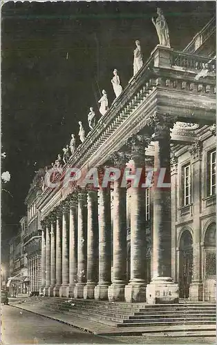 Cartes postales moderne Bordeaux La Nuit Le Grand Theatre