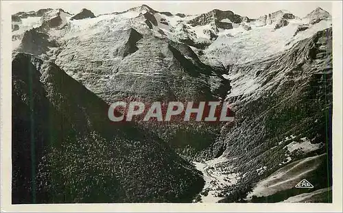Cartes postales moderne Luchon Panorama pris de Superbagneres sur la Vallee du Lys