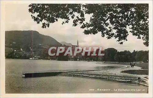 Cartes postales moderne Annecy La visitation et le lac
