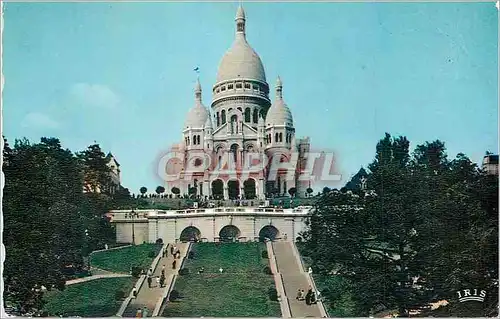 Cartes postales moderne Paris La Basilique du Sacre Coeur