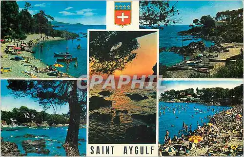 Cartes postales moderne Saint Aygulf Var La Plage du Four a Chaux
