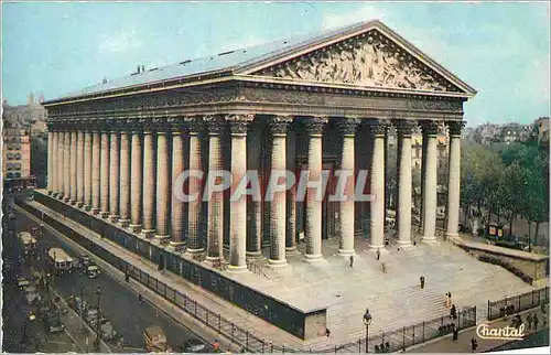 Moderne Karte Paris Eglise de la Madeleine