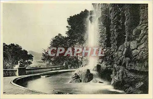 Cartes postales moderne Nice Cascade du Chateau