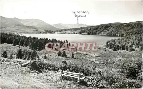 Cartes postales moderne Environs du Mont Dore P de D Lac de Guery et chaine du Sancy