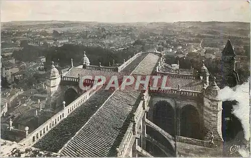 Moderne Karte Auch La Cathedrale Vue prise de la Tour Sud