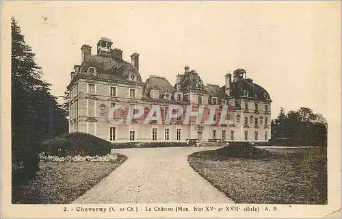 Ansichtskarte AK Cheverny L et Ch Le Chateau