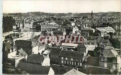 Moderne Karte Brive Panorama Vue vers le Theatre