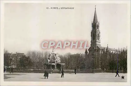 Cartes postales moderne Nimes L Esplanade