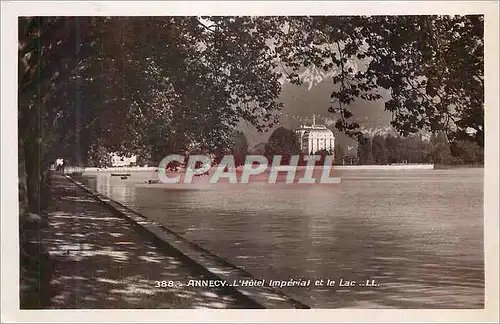 Moderne Karte Annecy L Hotel Imperial et le Lac