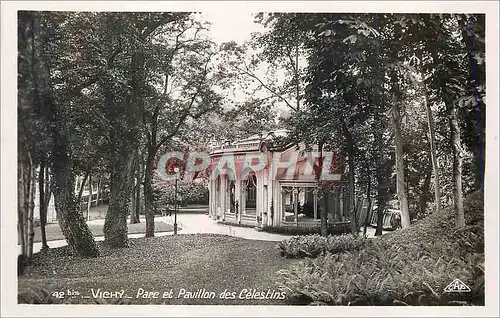 Moderne Karte Vichy Parc et Pavillon des Celestins