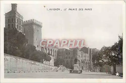 Cartes postales moderne Avignon Le Palais des Papes