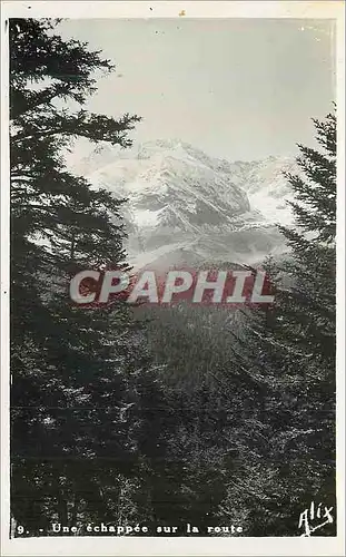 Cartes postales moderne Une echappee sur la route