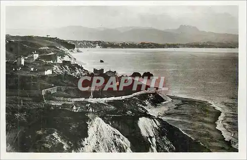 Cartes postales moderne Biarritz Vue generale de la Cote Basque et des Pyrenees