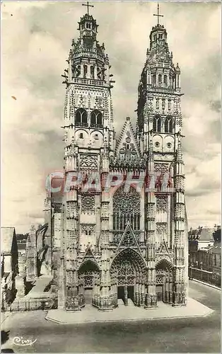 Cartes postales moderne Tours La Cathedrale St Gatien