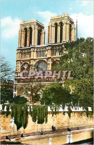 Moderne Karte Paris Notre Dame