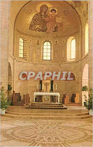 Moderne Karte Jerusalem Mount Zion Basilica of the Dormilion Abbey