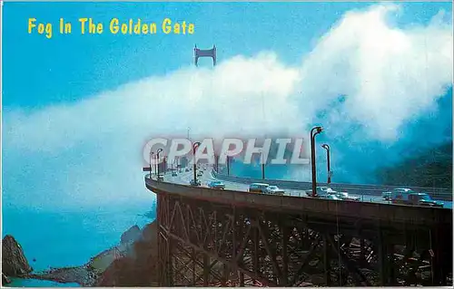Cartes postales moderne Fog San Francisco built in air conditioner