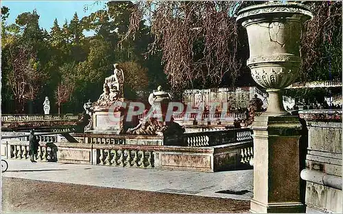 Cartes postales moderne Nimes Gard Les Jardins de la Fontaine le Nymphee
